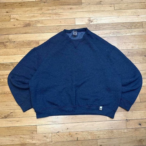 Russel Grey Crewneck Sweatshirt - Picture 1 of 5